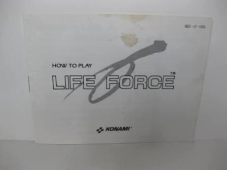 Life Force - NES Manual